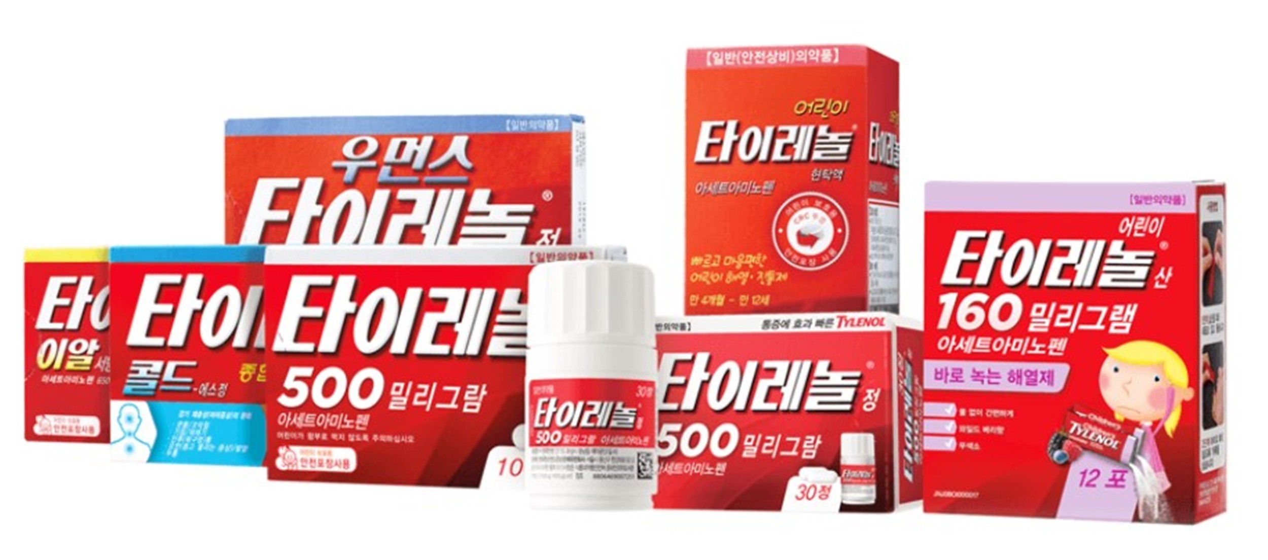 “세계 판매 1위 해열진통제 타이레놀…통증마다 적합한 제품 달라요”