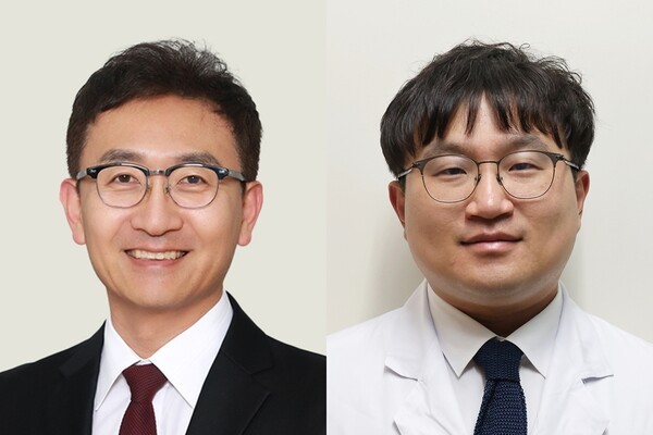 (왼쪽부터) 서울아산병원 응급의학과 김원영·김상민 교수