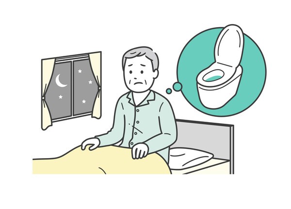 밤에 화장실을 자주 가는 등의 변화 뒤엔 전립샘암이 숨어있을 수 있다.