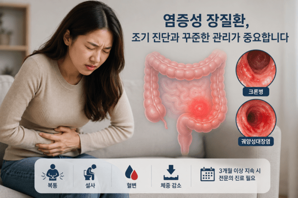 복통ㆍ설사로 3개월 이상 괴로우면 장 만성염증 검사해봐